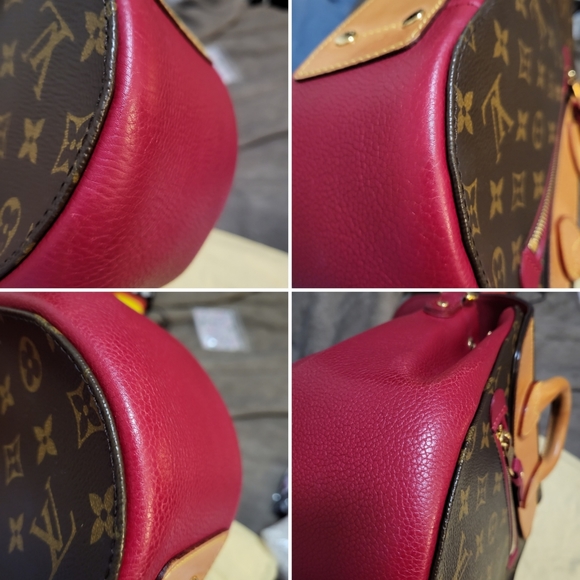 Authentic Louis Vuitton Eden MM in Rouge color - Picture 10 of 17